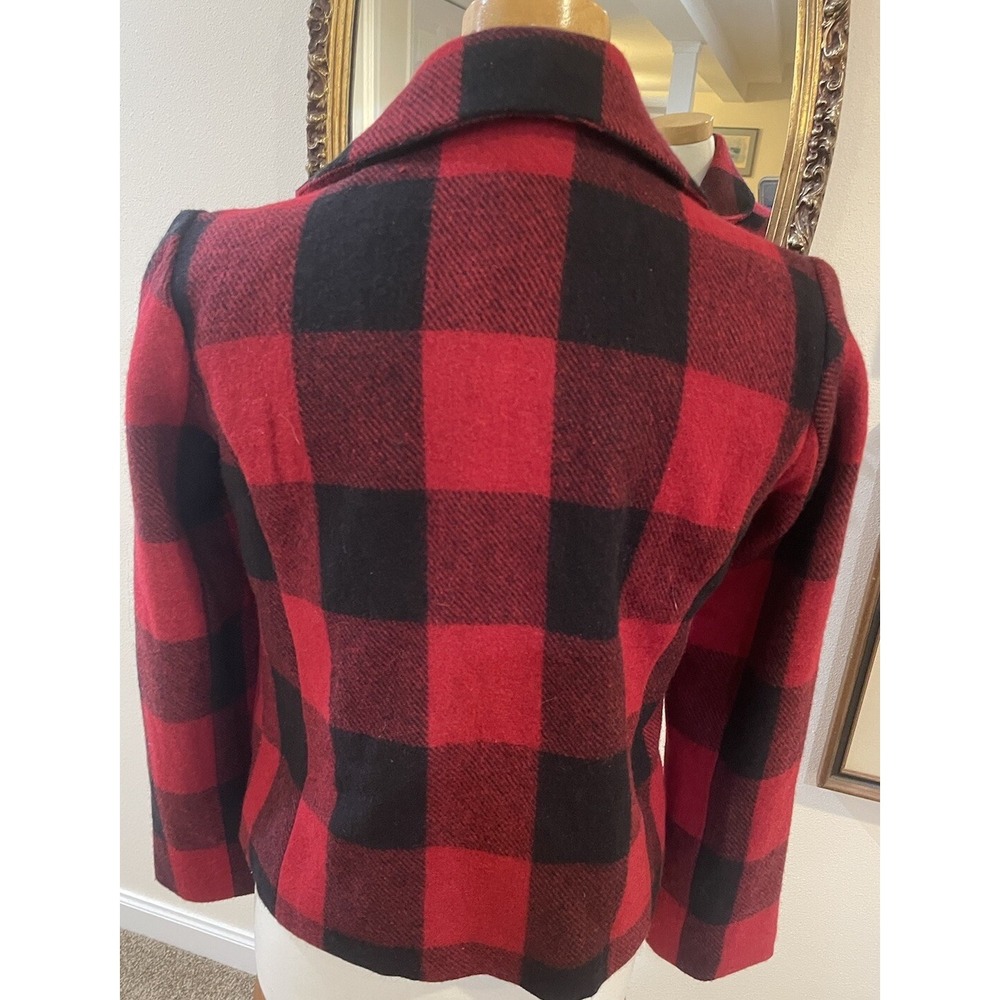 Classic Relativity Blazer Jacket Wool Buffalo Pla… - image 8